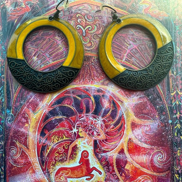 Aries-Inspired Earring Set - Picture 2 of 6